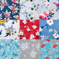 2021 TELA FLORAL FLORAL Digital No MOQ Fabricante Fabricante de poliéster personalizado Liverpool Liverpool Bullet Fabric